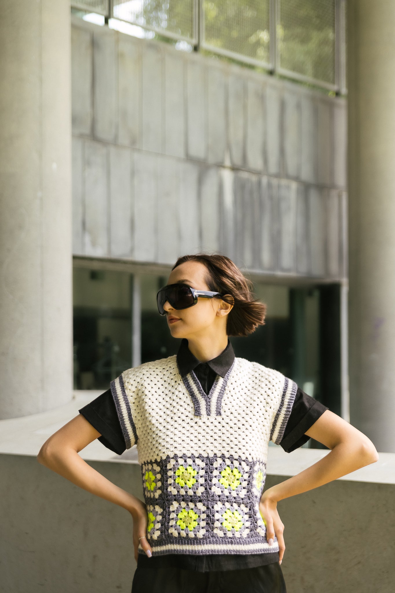 Hand Crocheted Vest