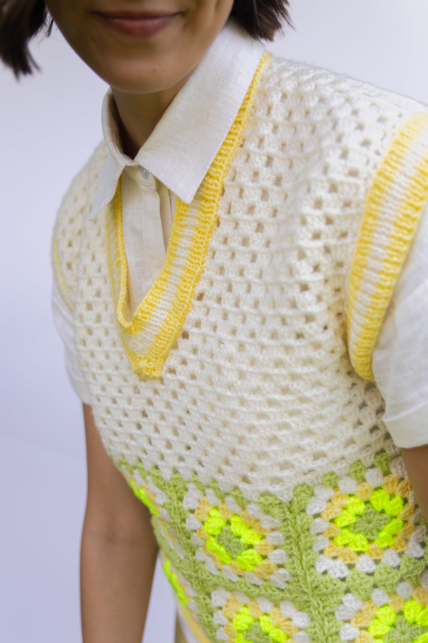 Hand Crocheted Vest