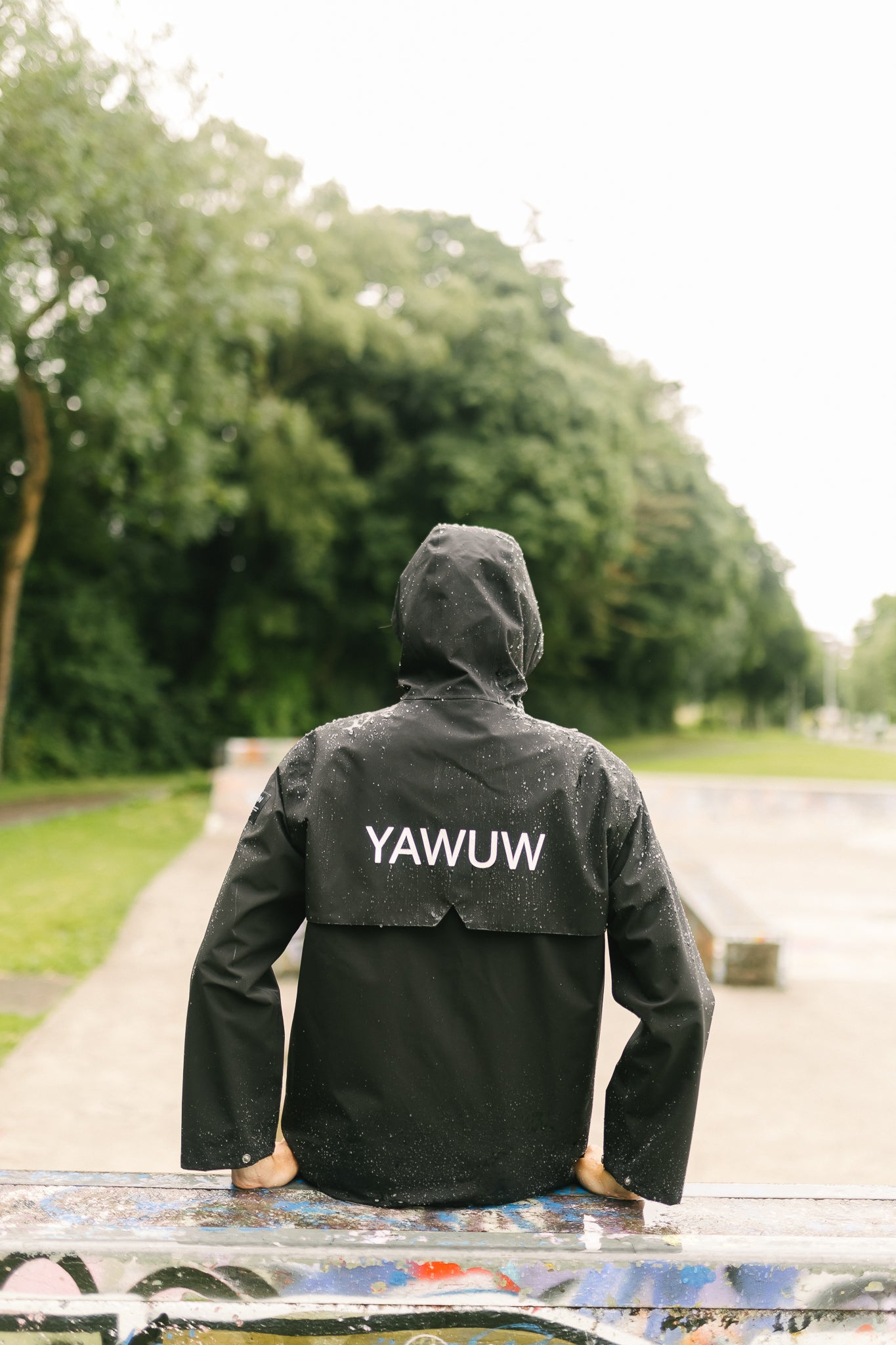 100% Recycled Raincoat