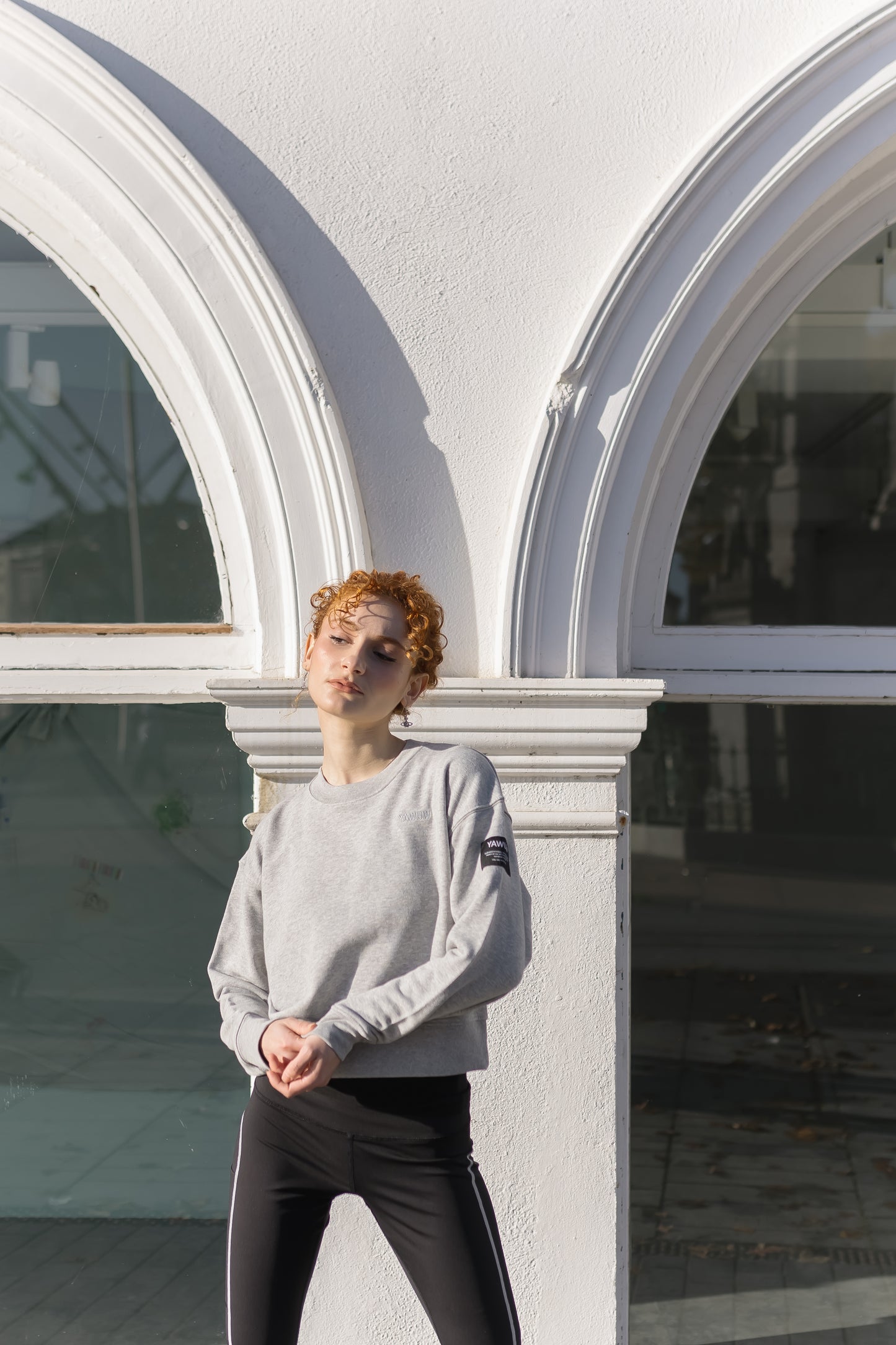 Grey 100% Organic Cotton Sweatshirt