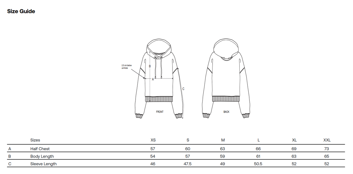 Organic Cotton Hoodie - Black