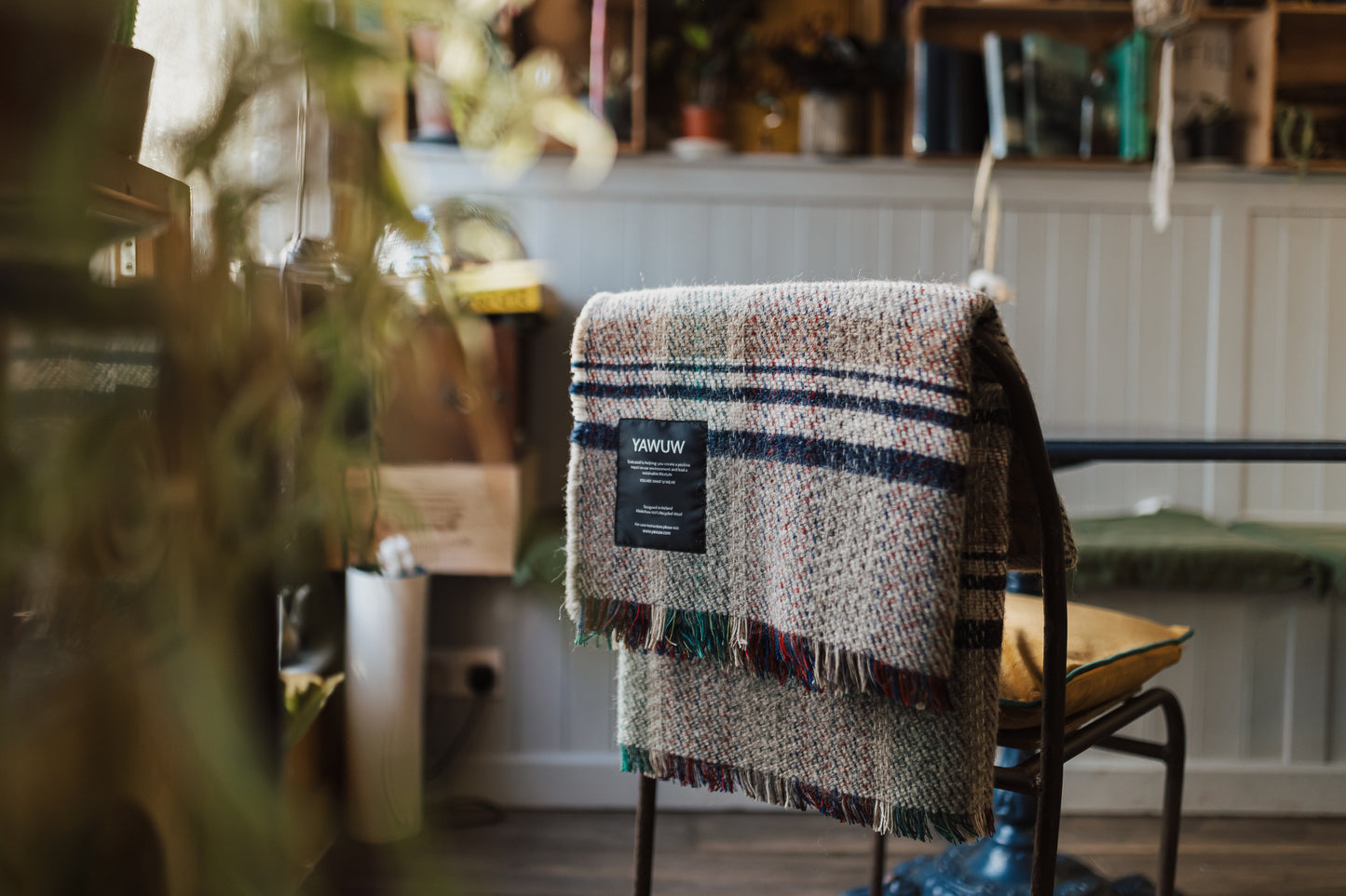 100% Recycled Wool Throw