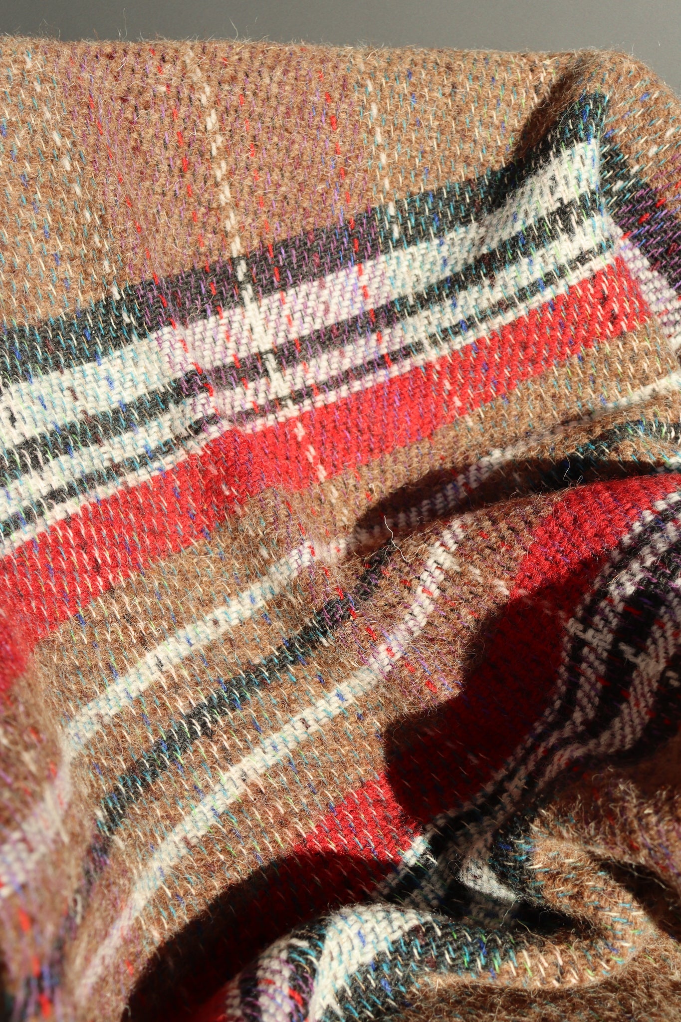 100% Recycled Wool Throw
