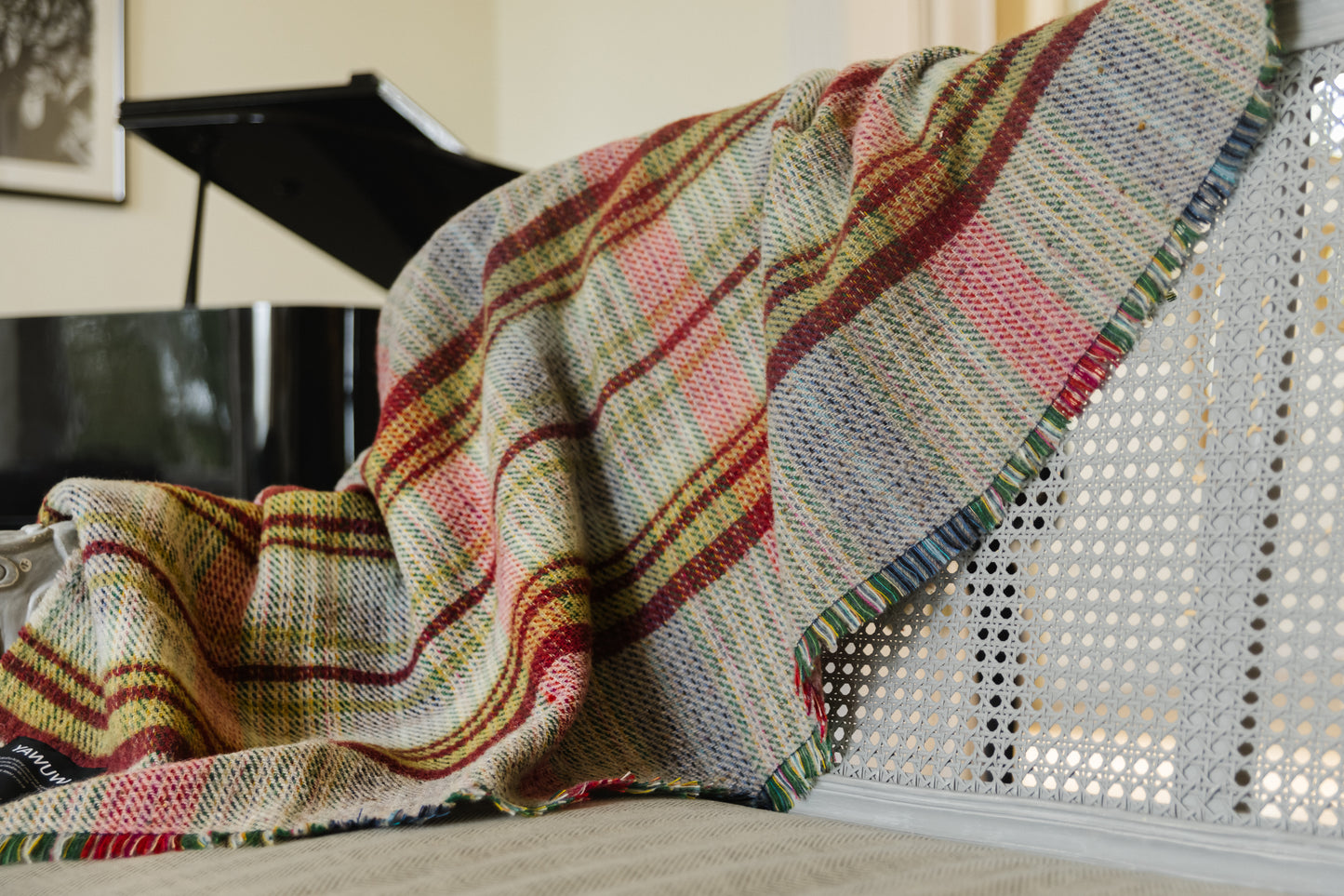 100% Recycled Wool Throw