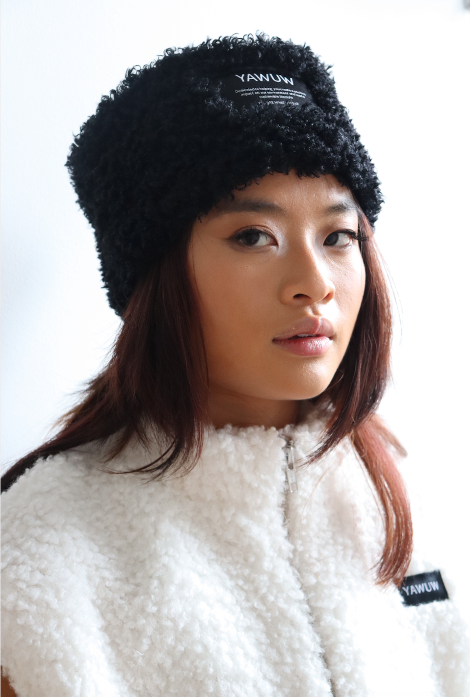Hat - 100% Organic Cotton and Recycled Polyester - Black