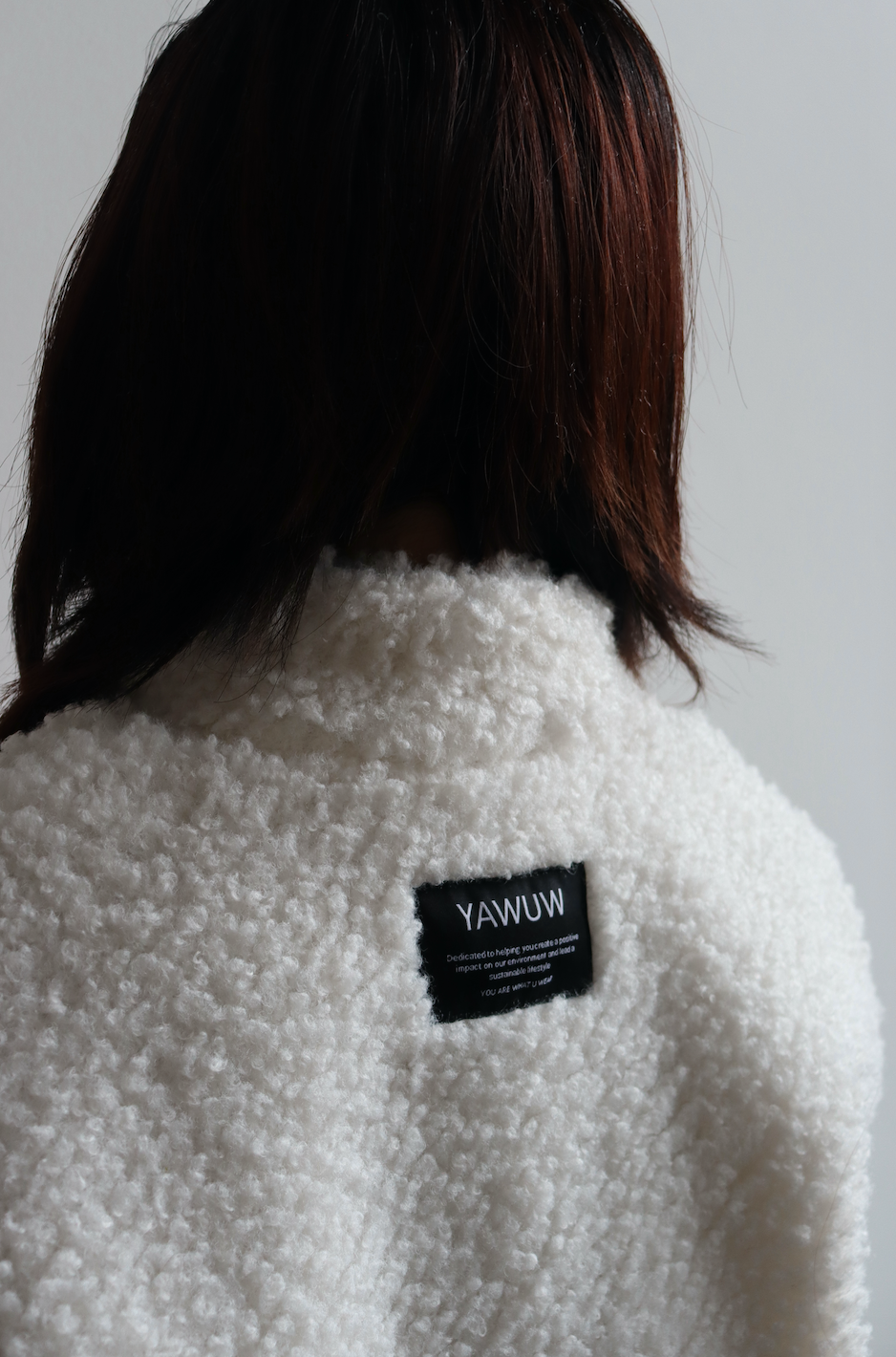 Gilet - 100% Organic Cotton and Recycled Polyester - Ivory