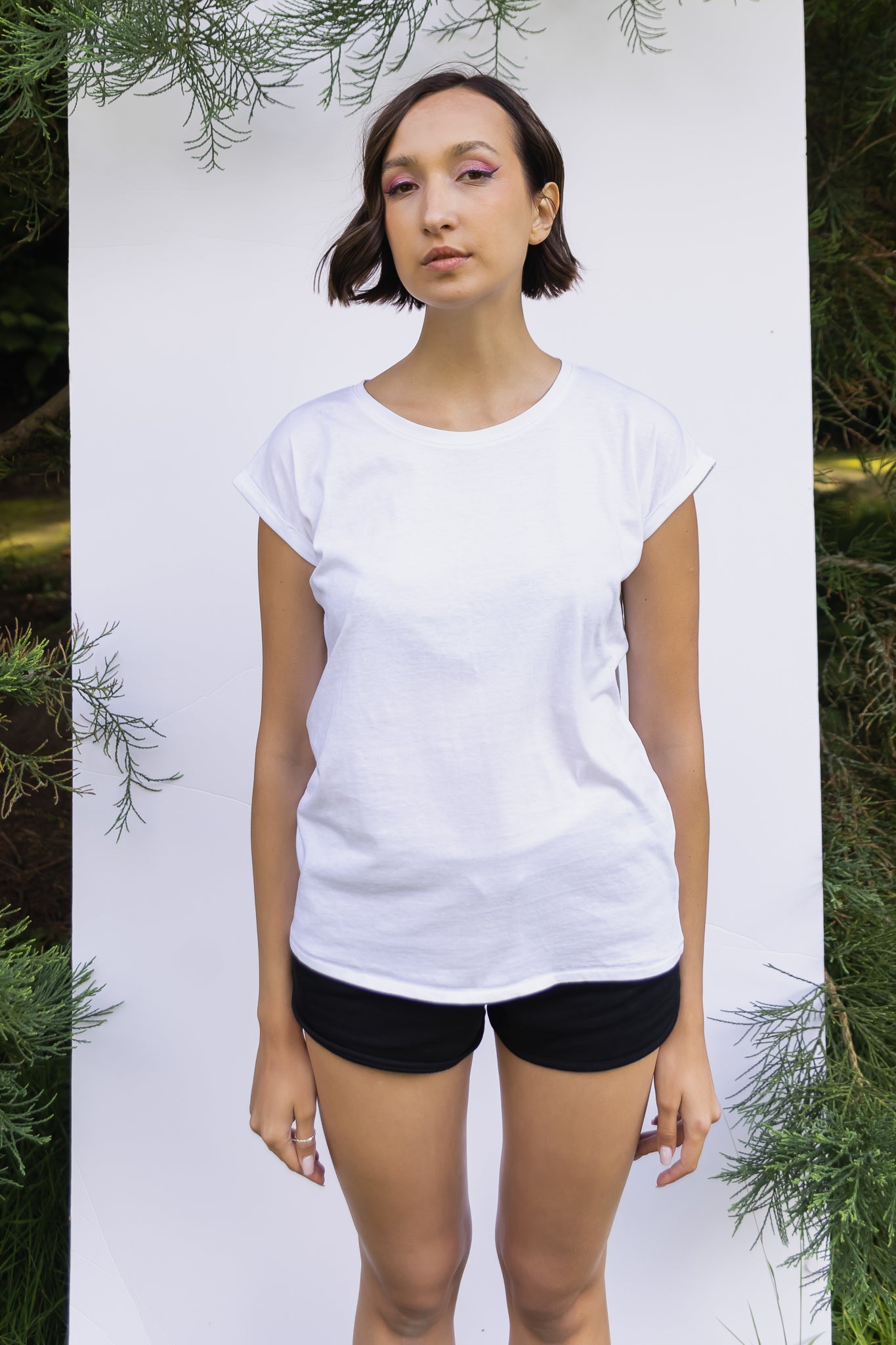 White Organic cotton T-shirt