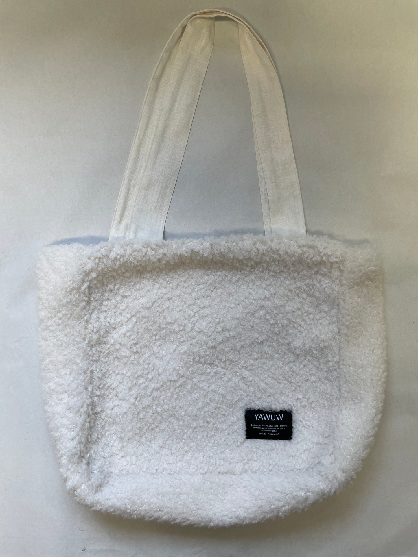 Ivory Organic Cotton and Linen bag
