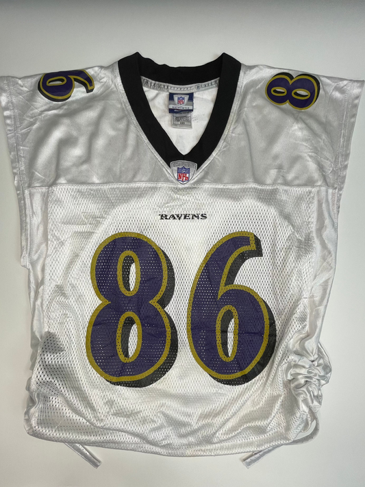 White Upcycled NFL Jersey