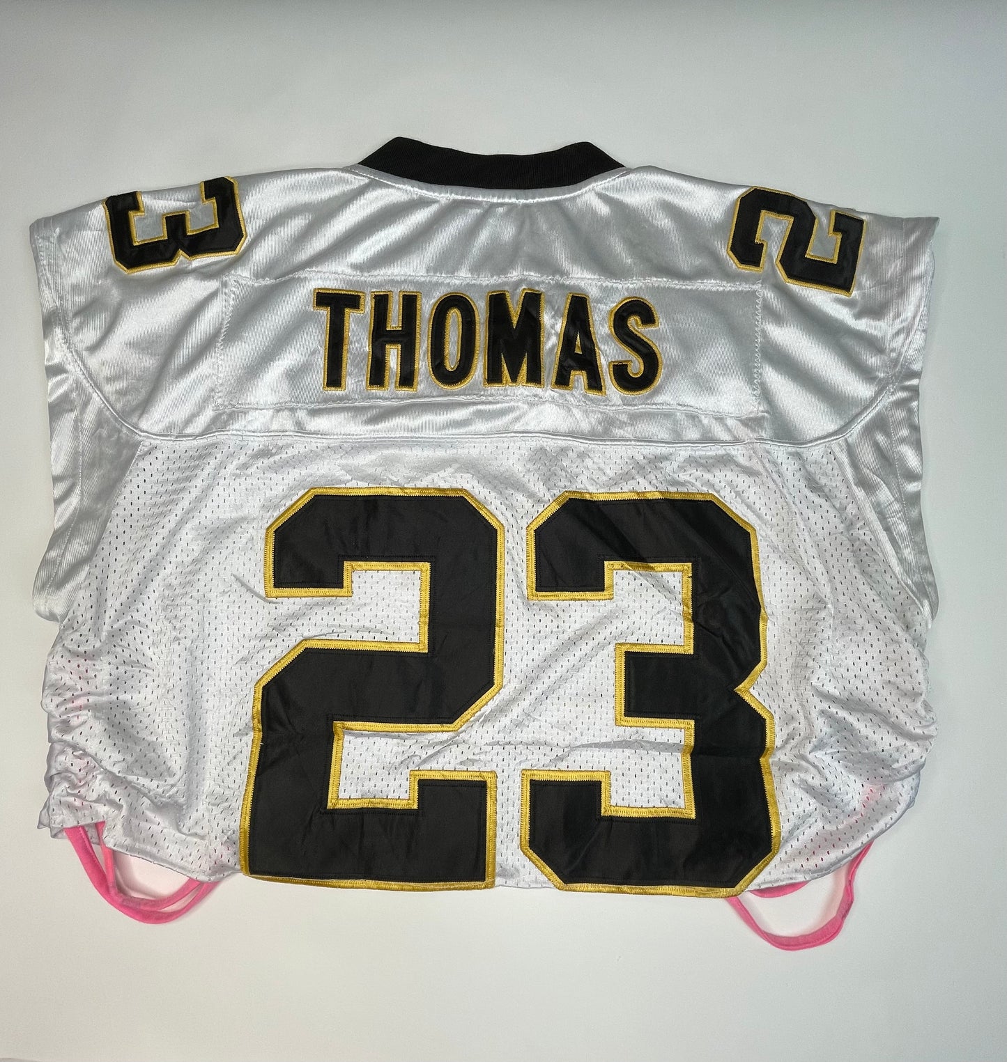 White Upcycled NFL Jersey