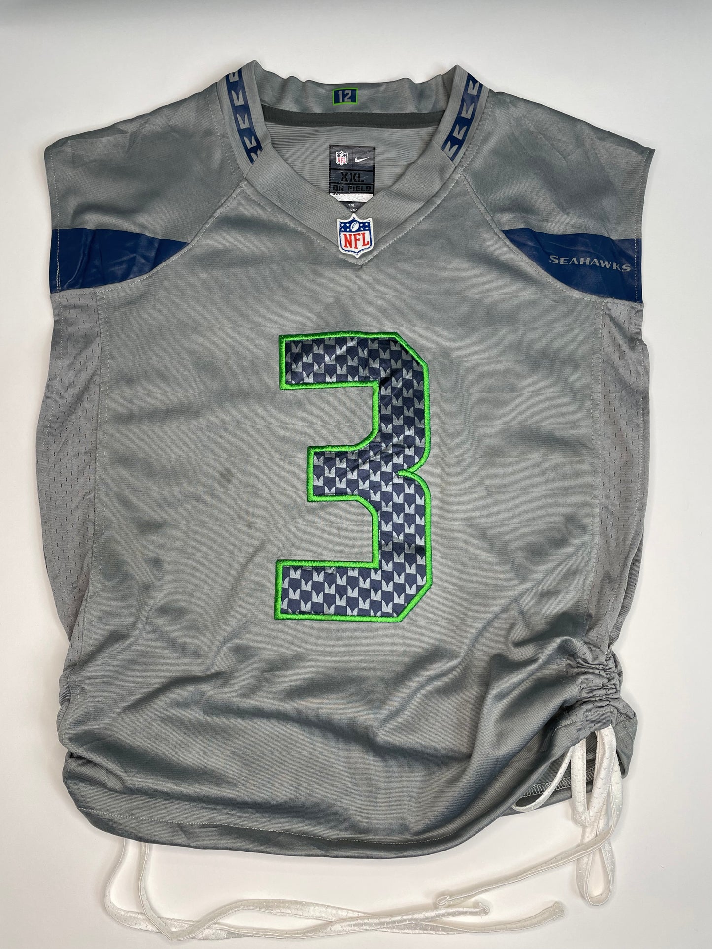 Grey Upcycled NFL Jersey