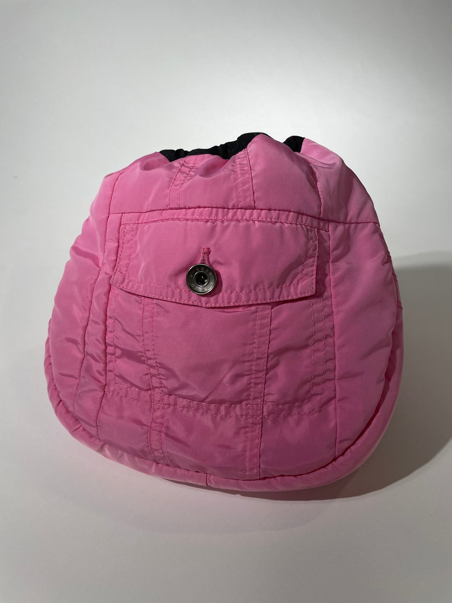 Small Bag - Upcycled vintage jacket - Pink