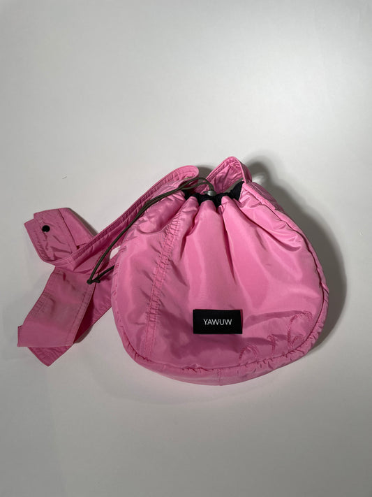 Small Bag - Upcycled vintage jacket - Pink