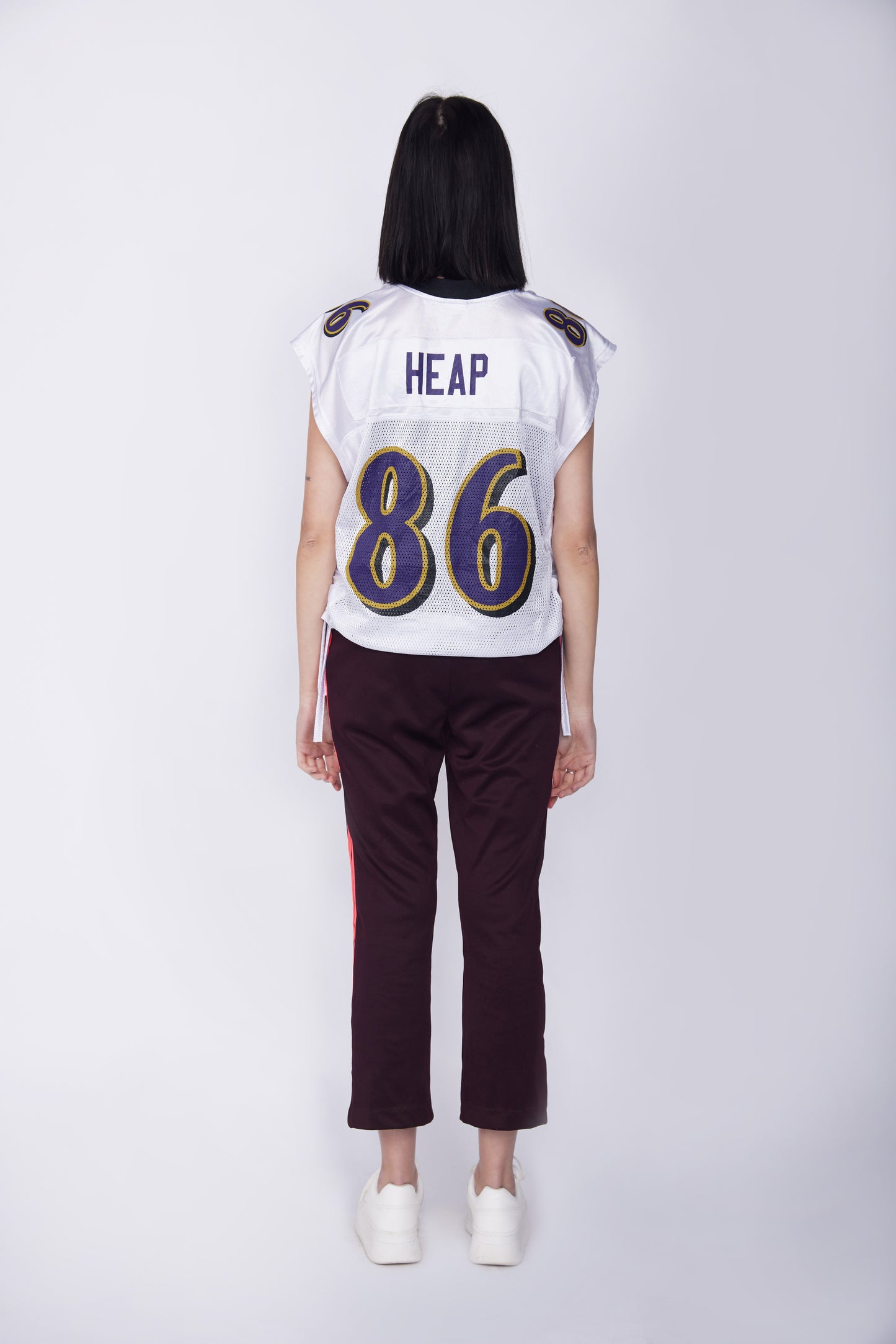 White Upcycled NFL Jersey