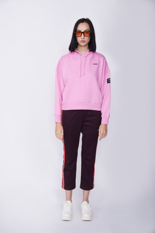 Organic Cotton Hoodie - Pink