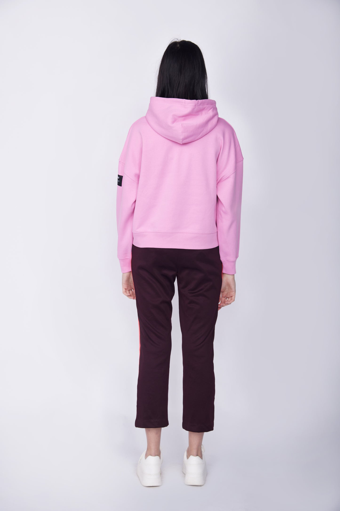 Organic Cotton Zip Up hoodie - Pink